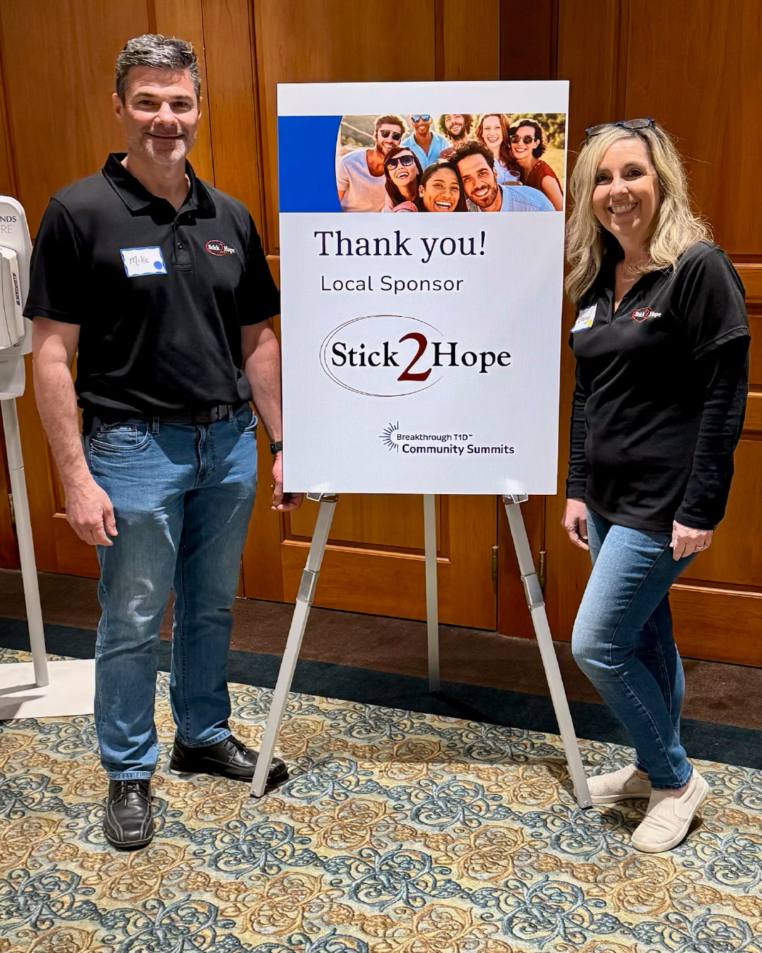Stick2Hope Helping the T1D Community Move Forward.....