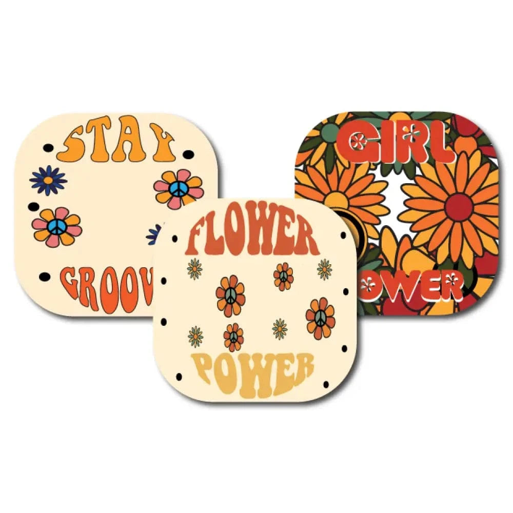 3-Pack (Set of 3 Patches) / G7 Cover-up 70’s Vibe Variety Pack - Dexcom G7 and Stelo Cover-up