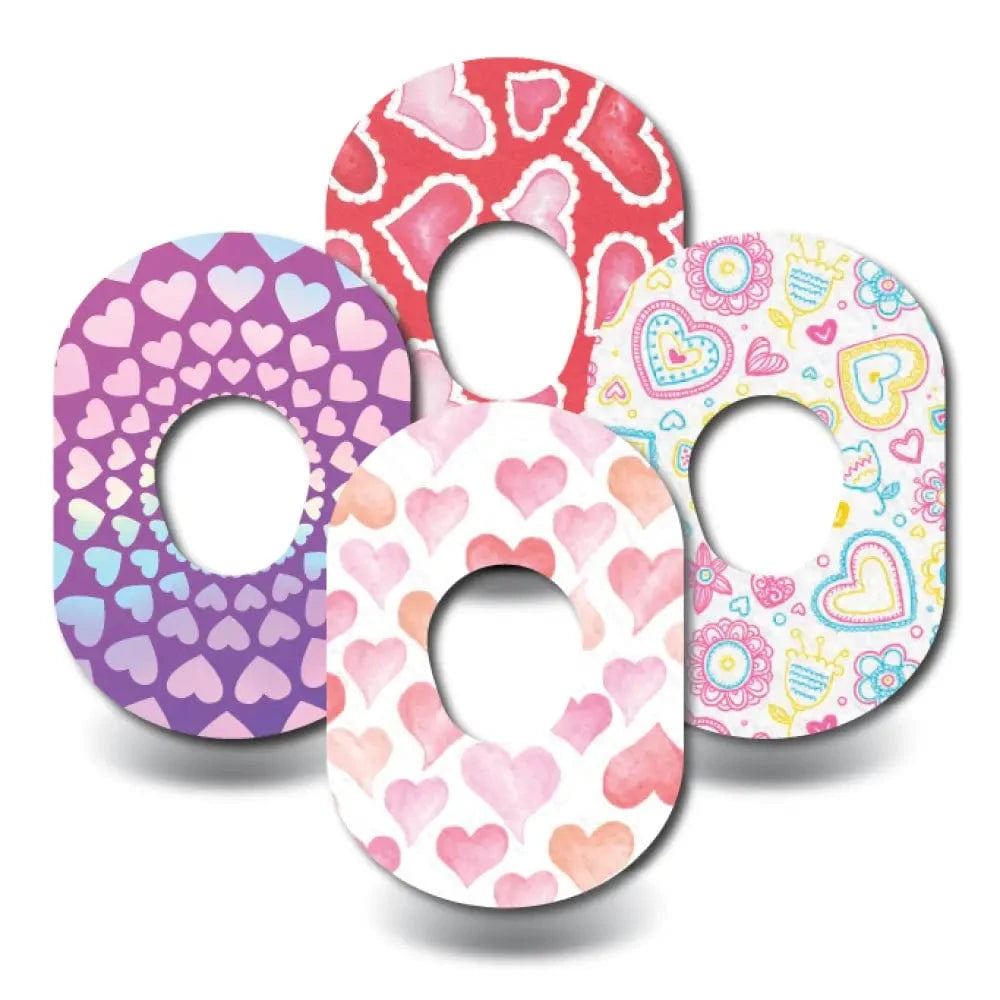 4-Pack (Set of 4 Patches) / G7 All my Love Variety Pack - Dexcom G7 and Stelo
