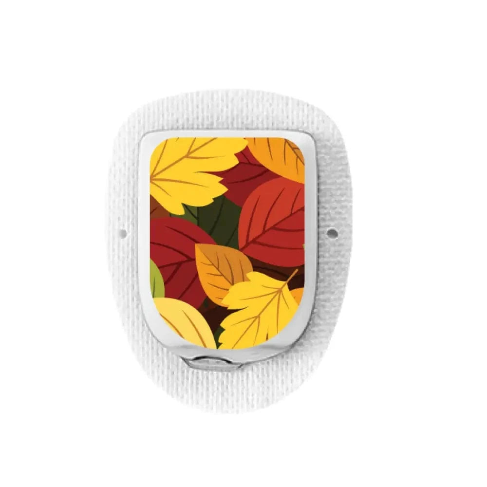 Single Topper / Omnipod Topper Autumn Leaves - Omnipod Topper