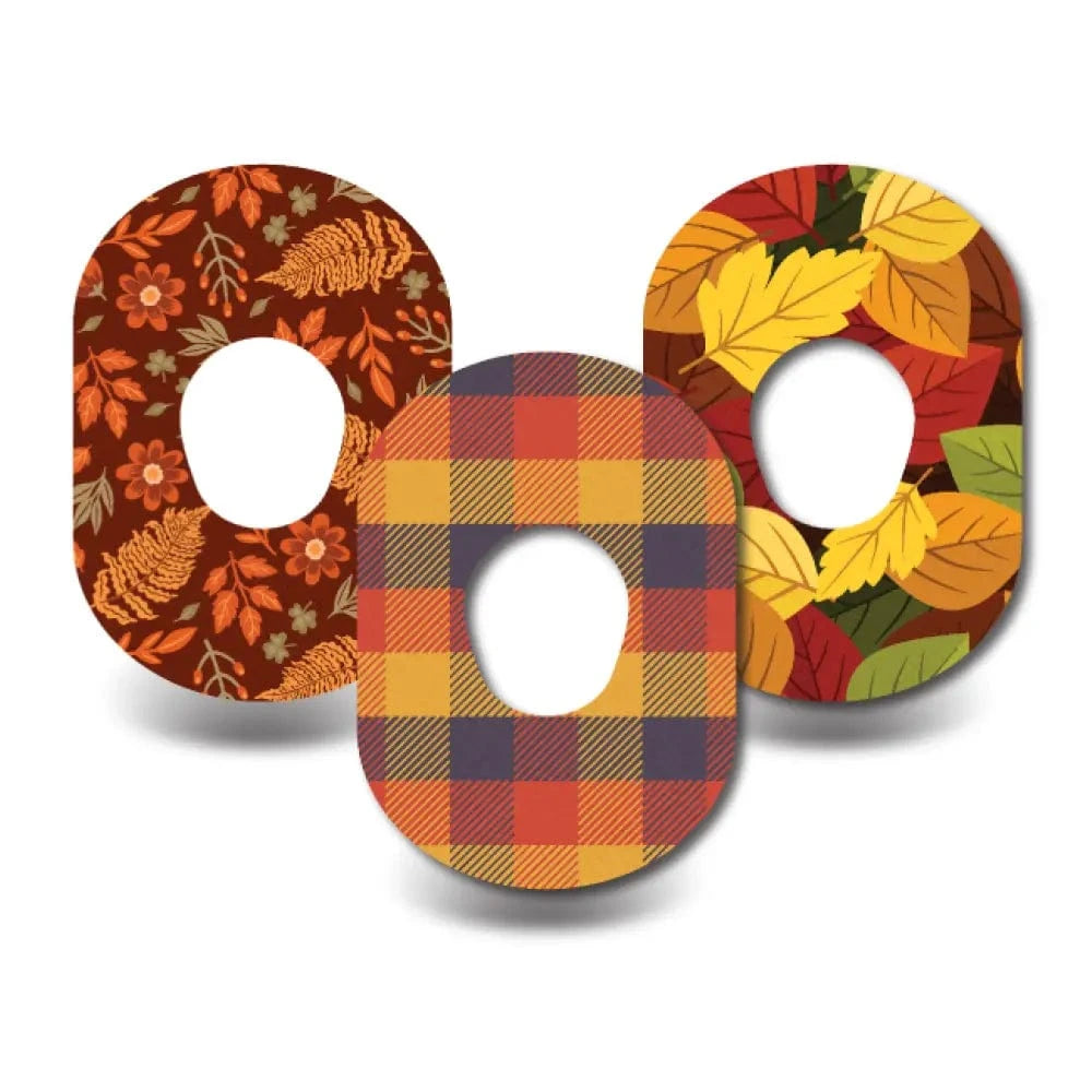 3-Pack (Set of 3 Patches) / G7 Autumn Variety Pack - Dexcom G7 and Stelo