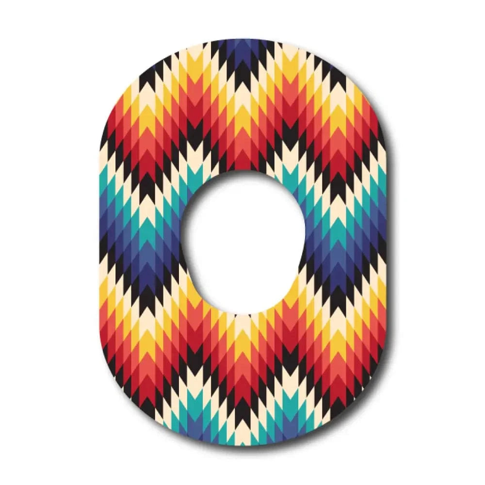 Single Patch / G7 Aztec Theme - Dexcom G7 and Stelo