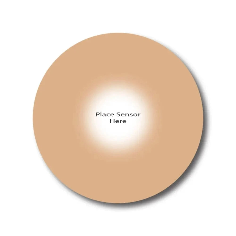 Single Patch / Libre 3 Beige Skin Tone Underlay Patch for Sensitive Skin - Libre 3