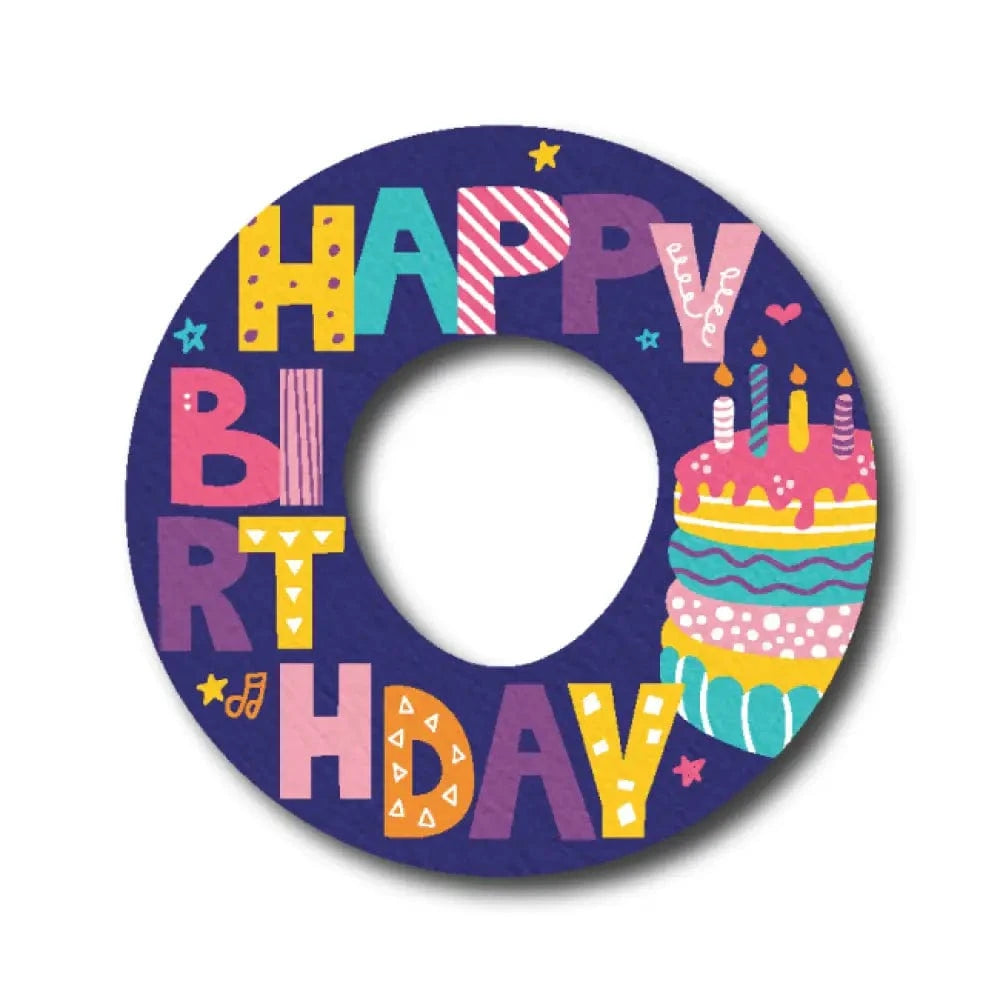 Single Patch / Infusion Set Birthday Cake - Infusion Set