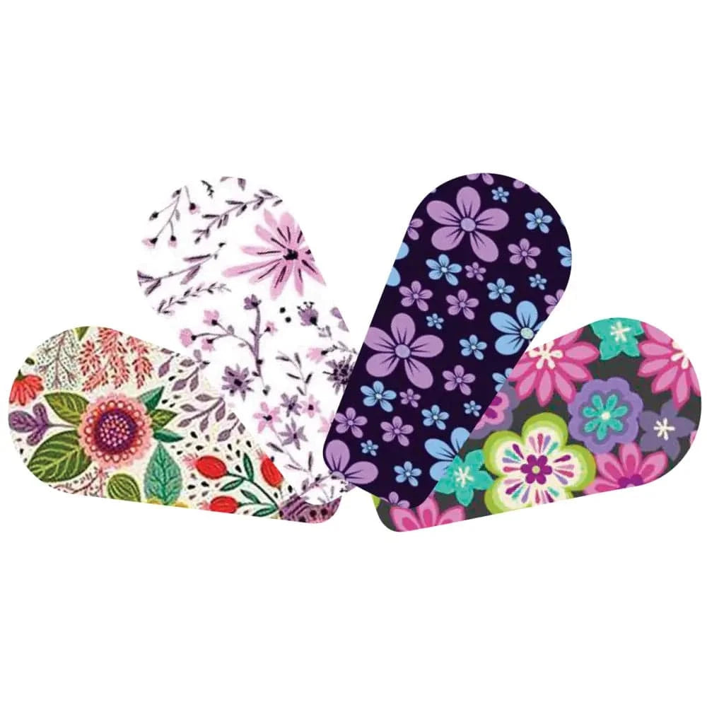 4-Pack (Set of 4 Patches) / G6 Topper Bloom Into Summer - Variety Pack - Dexcom G6 Topper