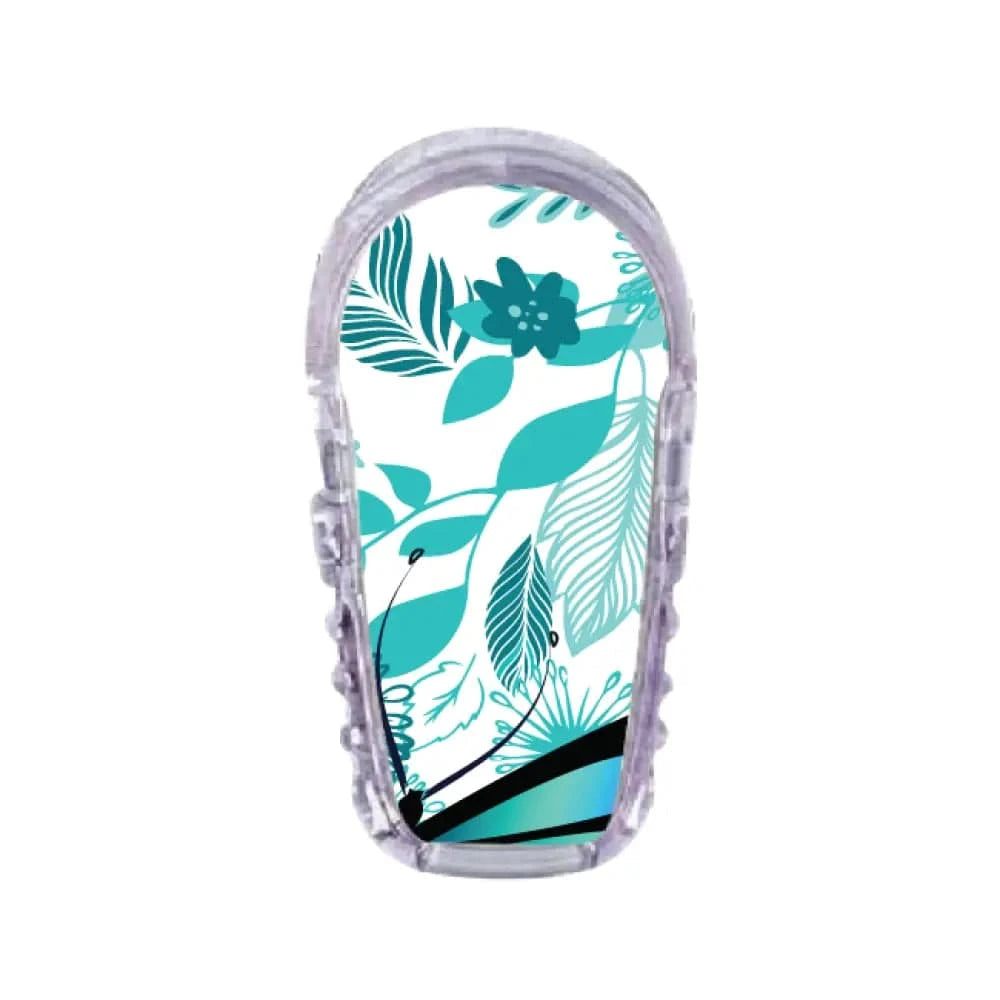 Single Topper / G6 Topper Blue Butterfly - Dexcom G6 Topper