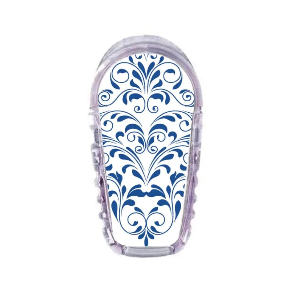 Single Topper / G6 Topper Blue Lace - Dexcom G6 Topper