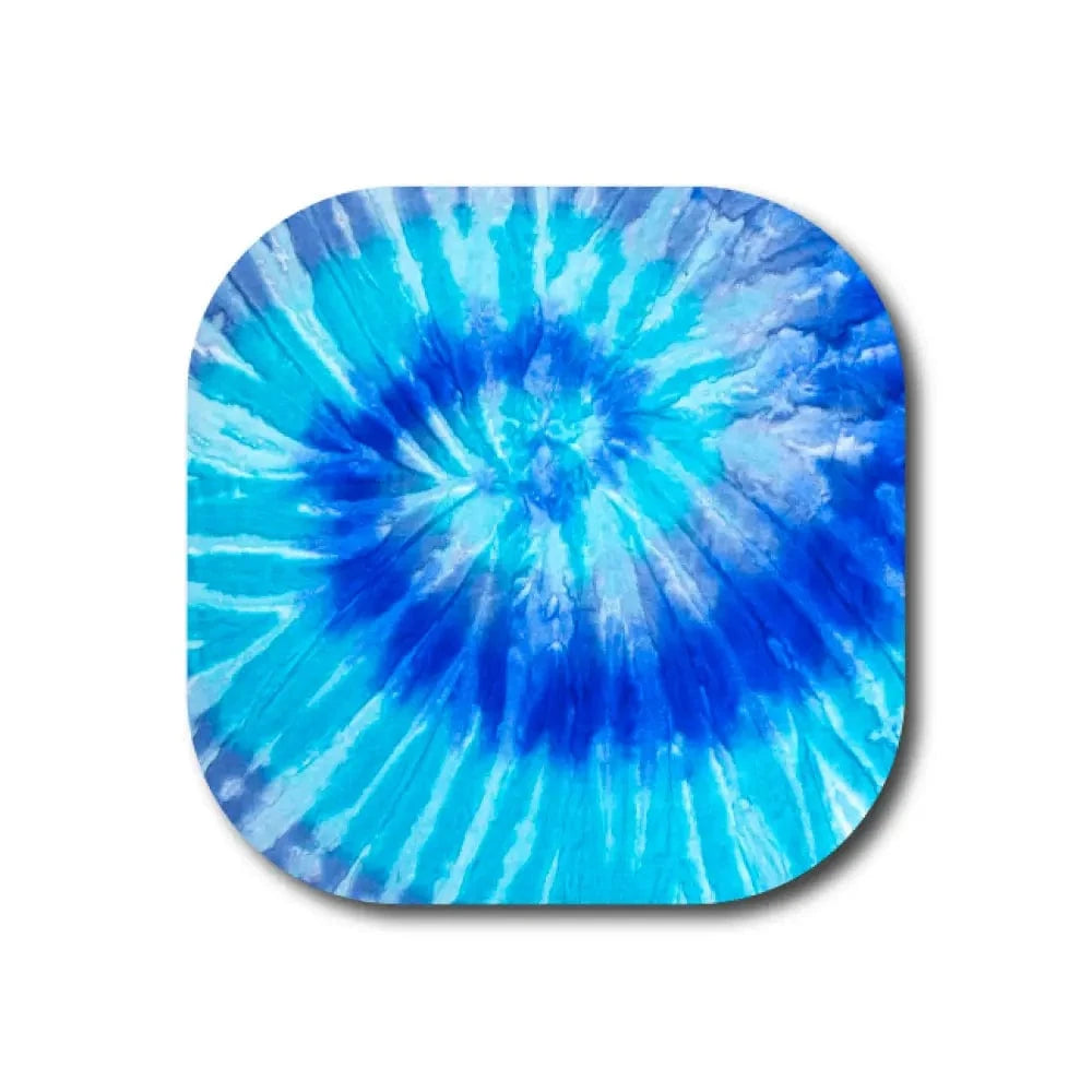 Single Patch / G7 Cover-up Blue Tie-dye - Dexcom G7 and Stelo Cover-up