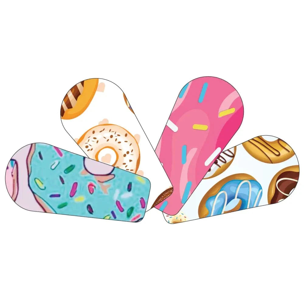 4-Pack (Set of 4 Patches) / G6 Topper Box of Donuts - Variety Pack - Dexcom G6 Topper