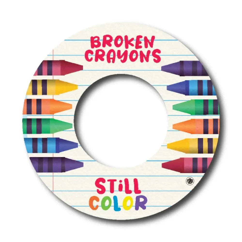 Single Patch / Libre 2 Broken Crayons - Libre 2 and Lingo