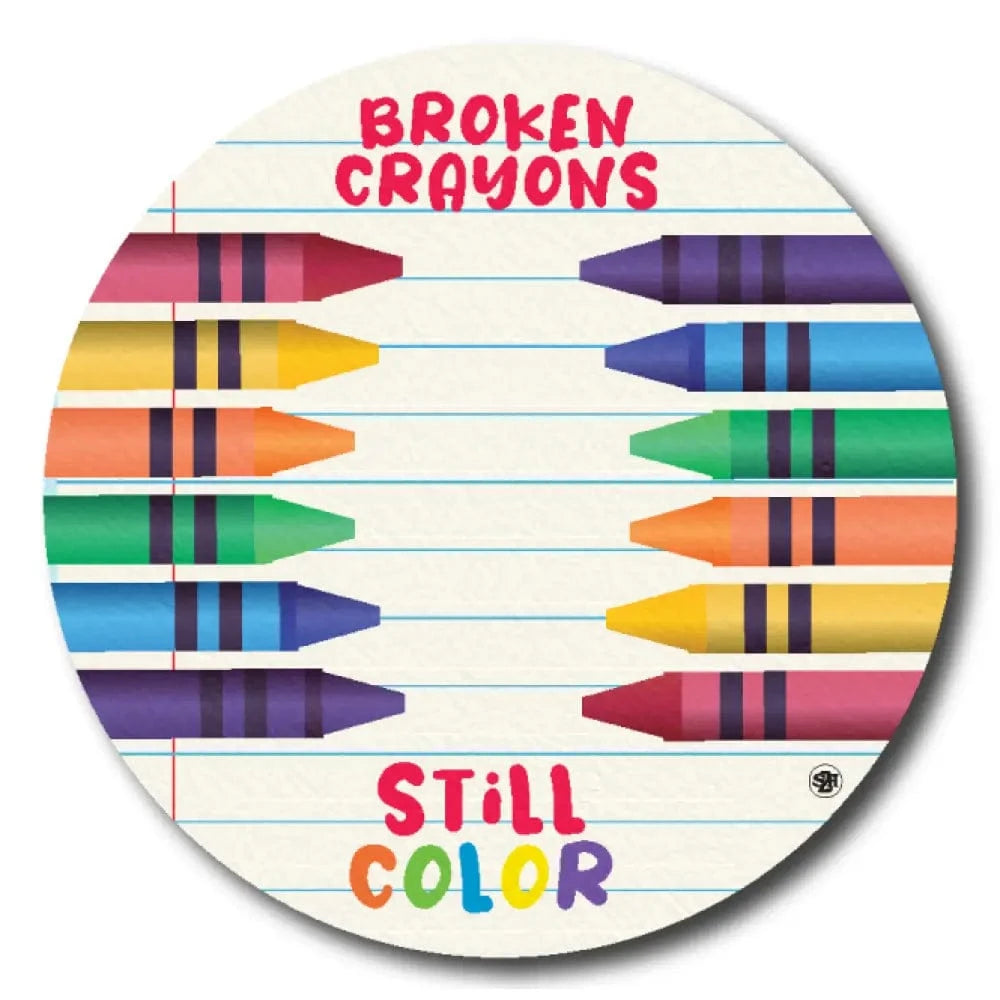 Single Patch / Libre 2 Cover-up Broken Crayons - Libre 2 and Lingo Cover-up