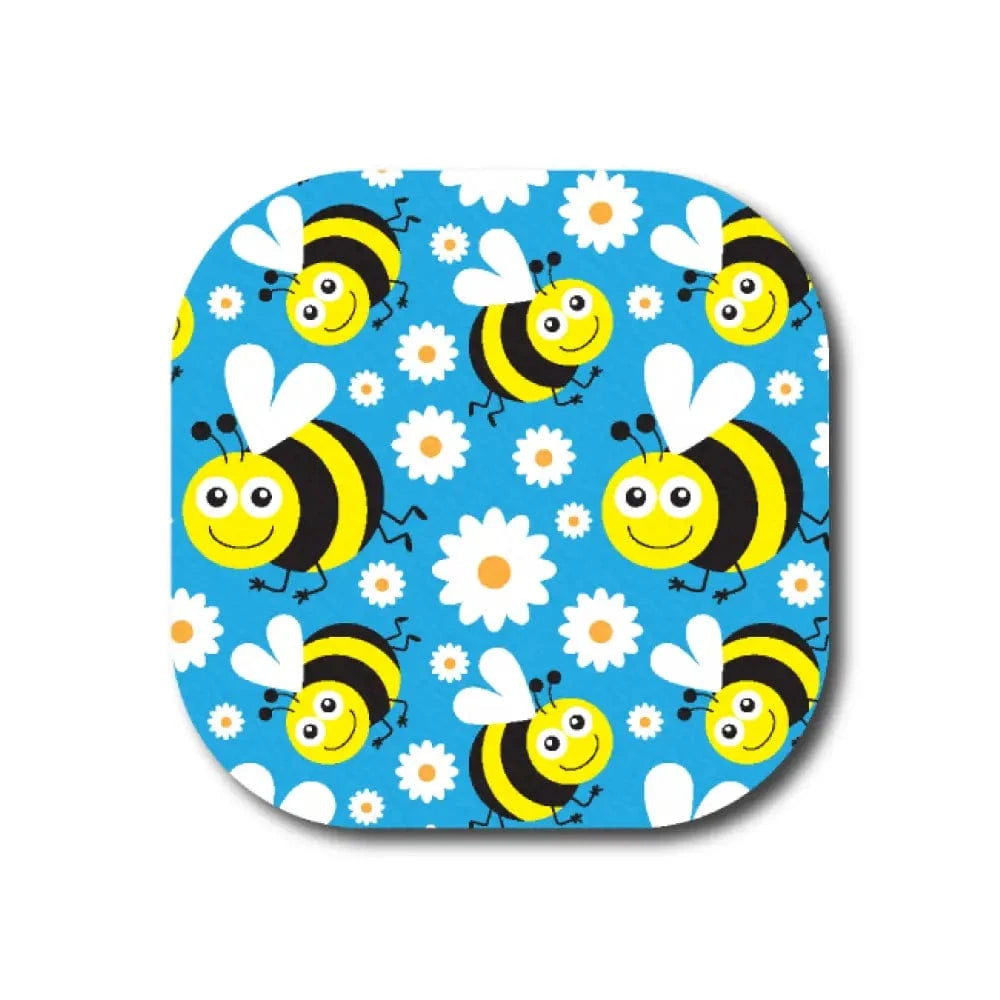 Single Patch / G7 Cover-up Bumble Bee - Dexcom G7 and Stelo Cover-up