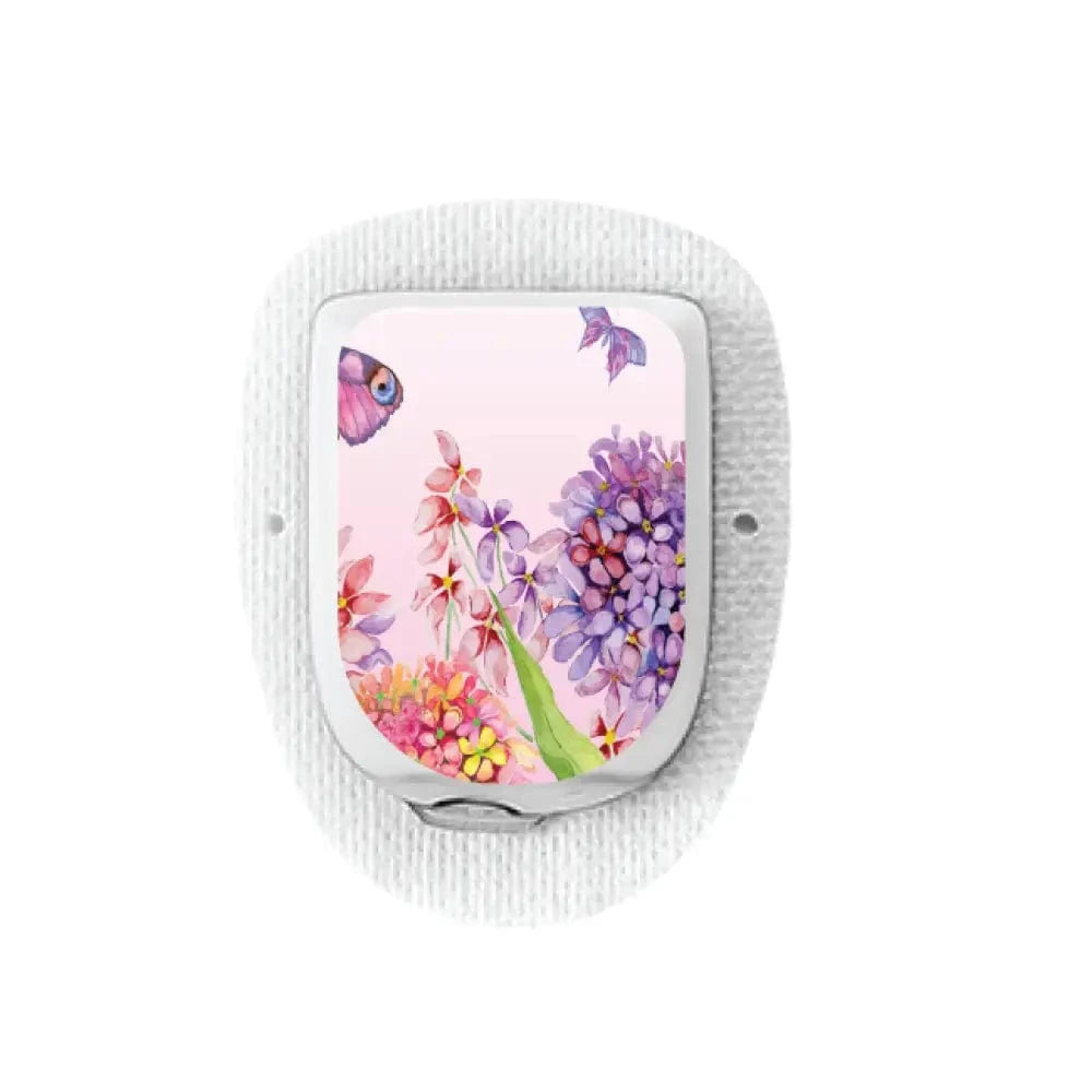 Single Topper / Omnipod Topper Butterfly Blossom - Omnipod Topper