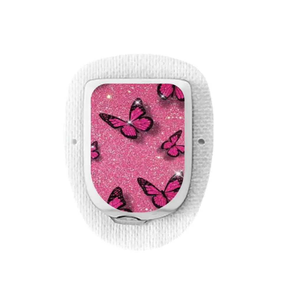 Single Topper / Omnipod Topper Butterfly in Flight - Omnipod Topper