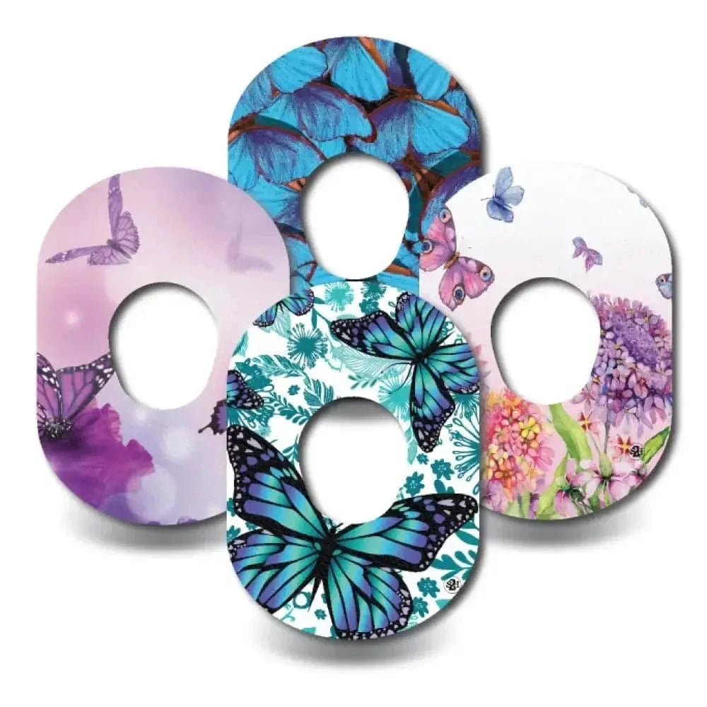 4-Pack (Set of 4 Patches) / G7 Butterfly Variety Pack - Dexcom G7 and Stelo