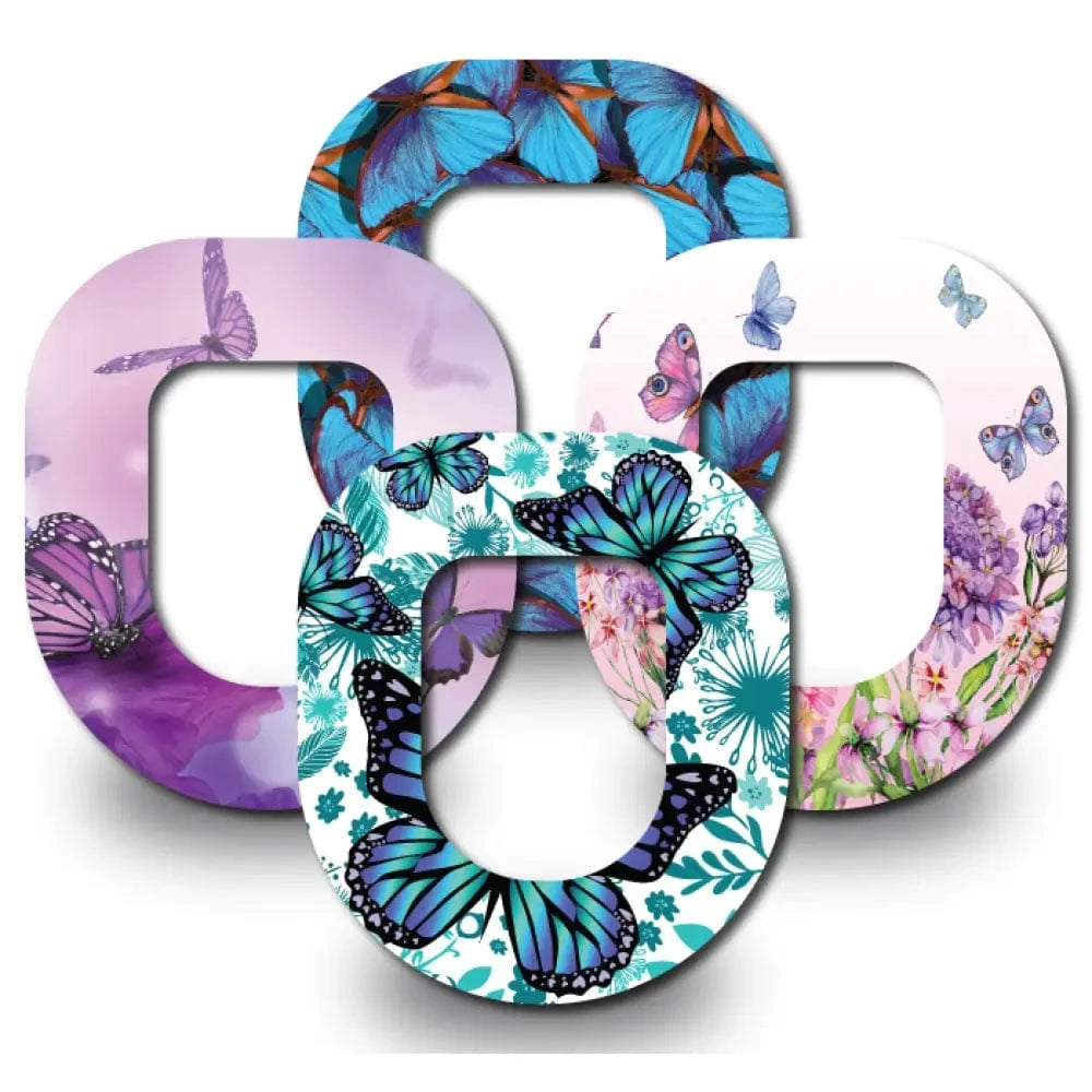 4-Pack (Set of 4 Patches) / Omnipod Butterfly Variety Pack - Omnipod