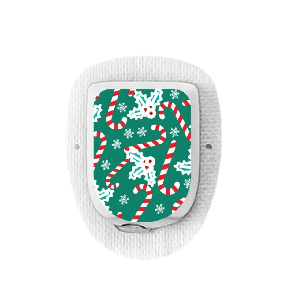 Single Topper / Omnipod Topper Candy Canes - Omnipod Topper