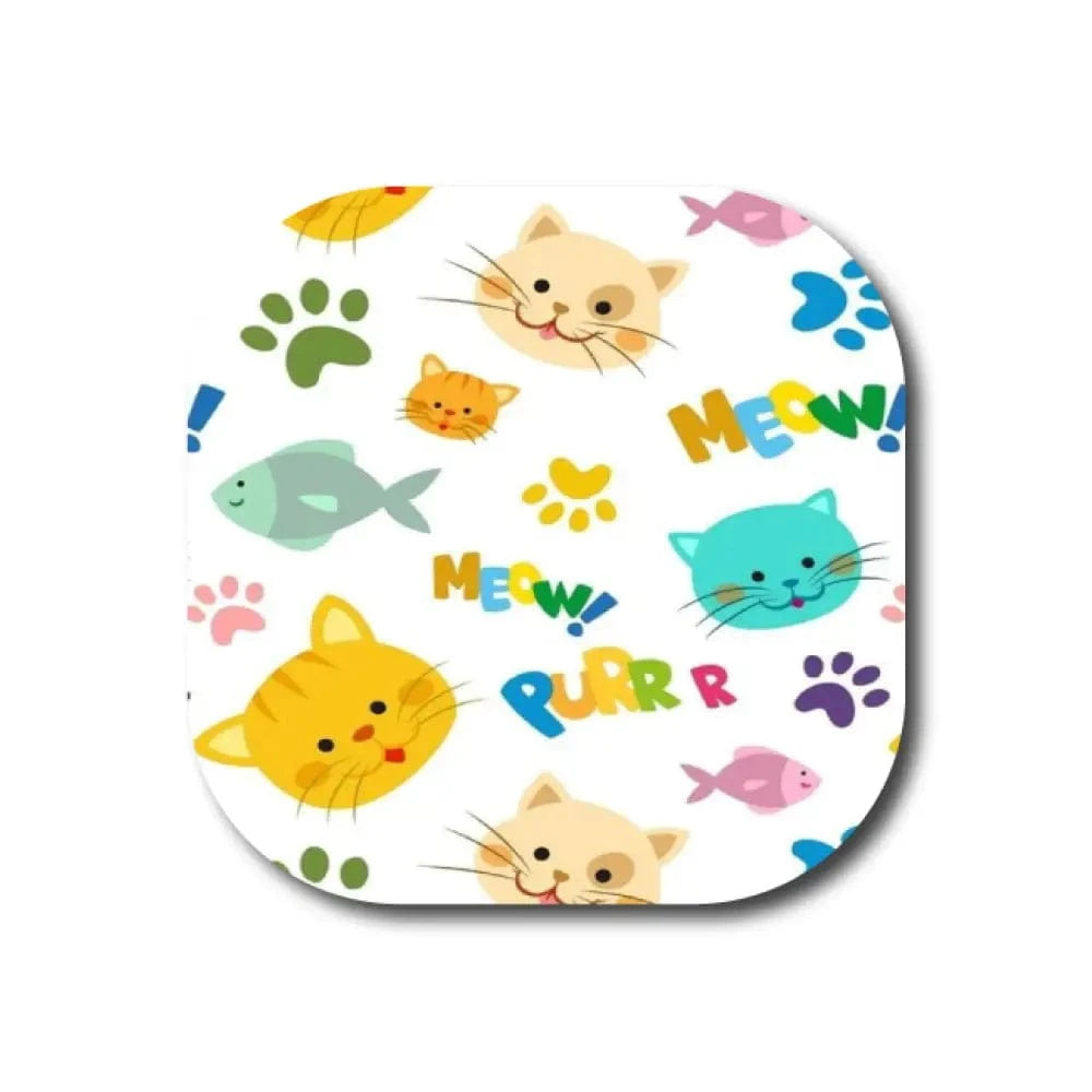 Single Patch / G7 Cover-up Cat Purr - Dexcom G7 and Stelo Cover-up