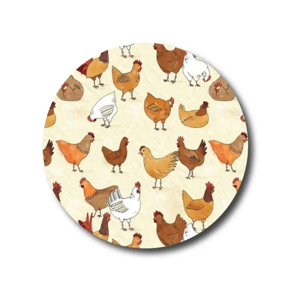 Single Patch / Libre 3 Chickens a Roosting - Libre 3