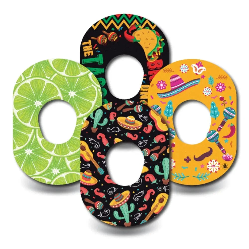4-Pack (Set of 4 Patches) / G7 Cinco De Mayo Variety Pack - Dexcom G7 and Stelo