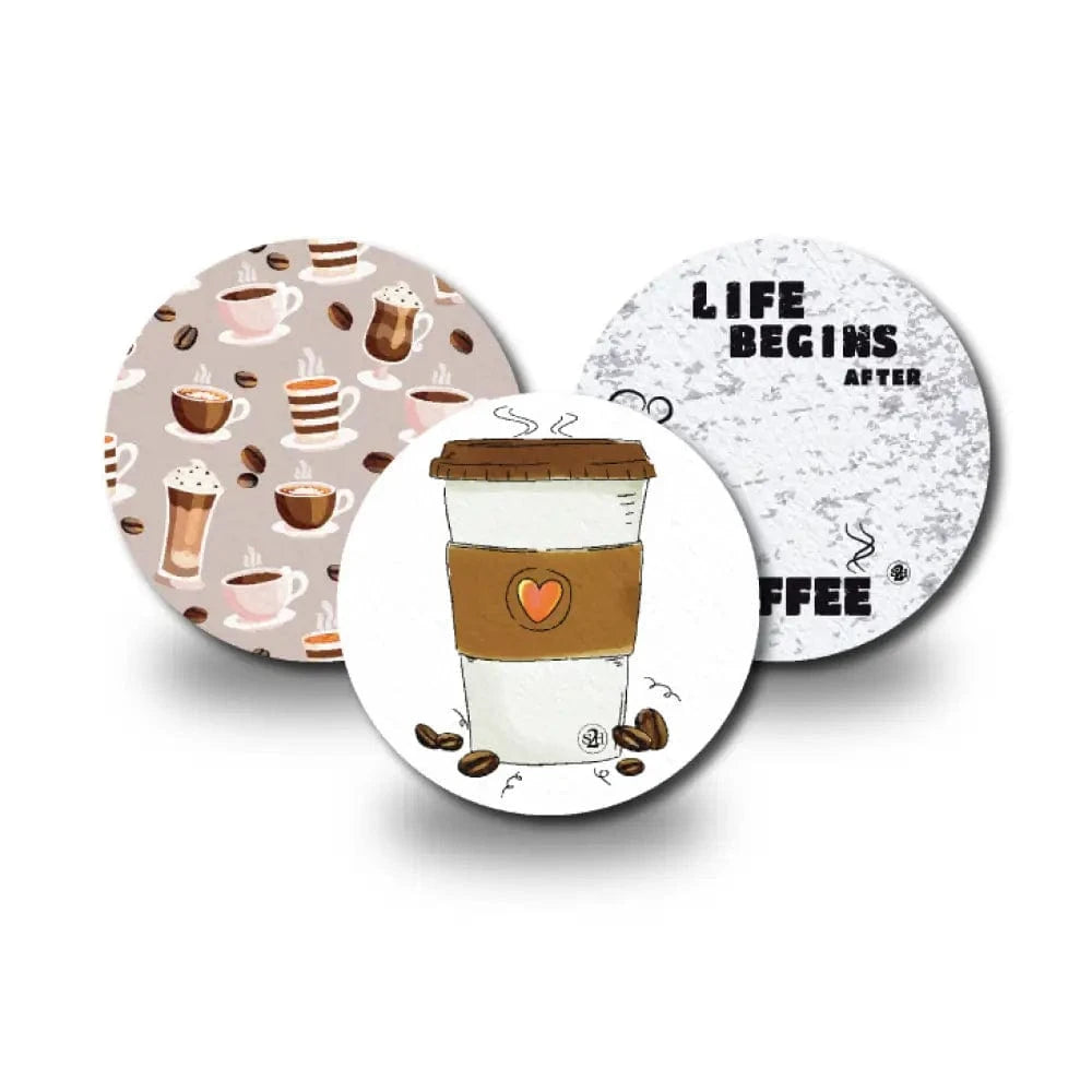 3-Pack (Set of 3 Patches) / Libre 3 Coffee Trio Variety Pack - Libre 3