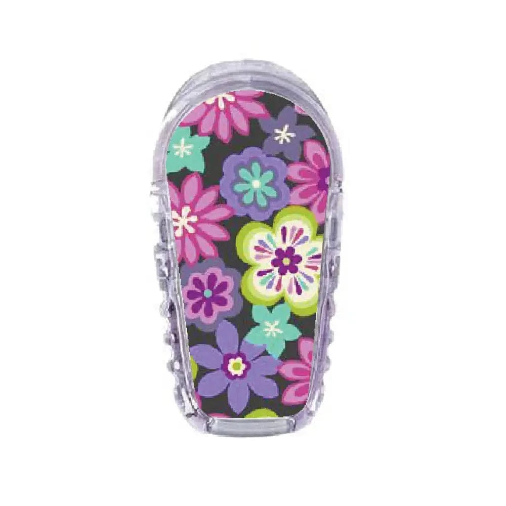 Single Topper / G6 Topper Colorful Blooms - Dexcom G6 Topper