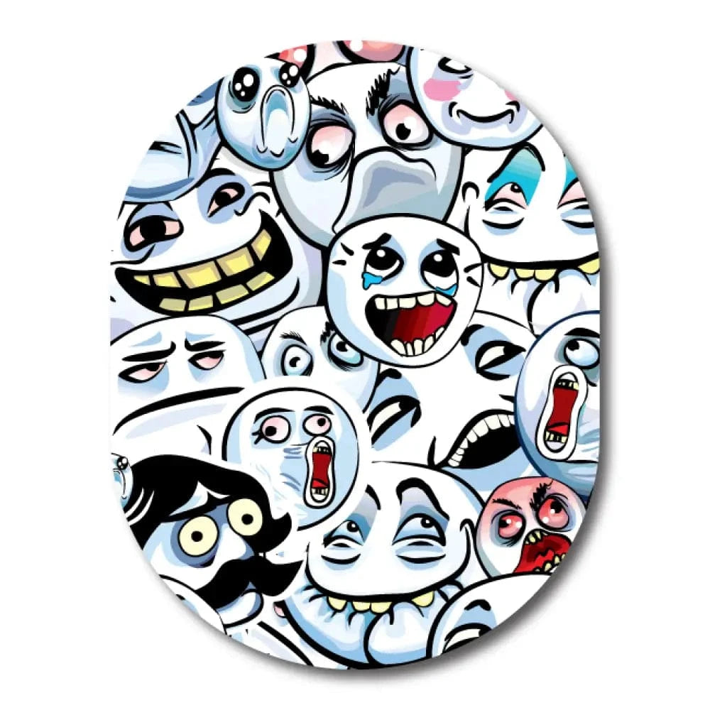 Single Patch / Gardian Crazy Faces - Guardian