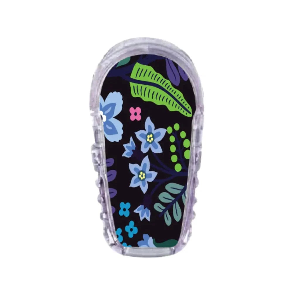 Single Topper / G6 Topper Deep Floral - Dexcom G6 Topper