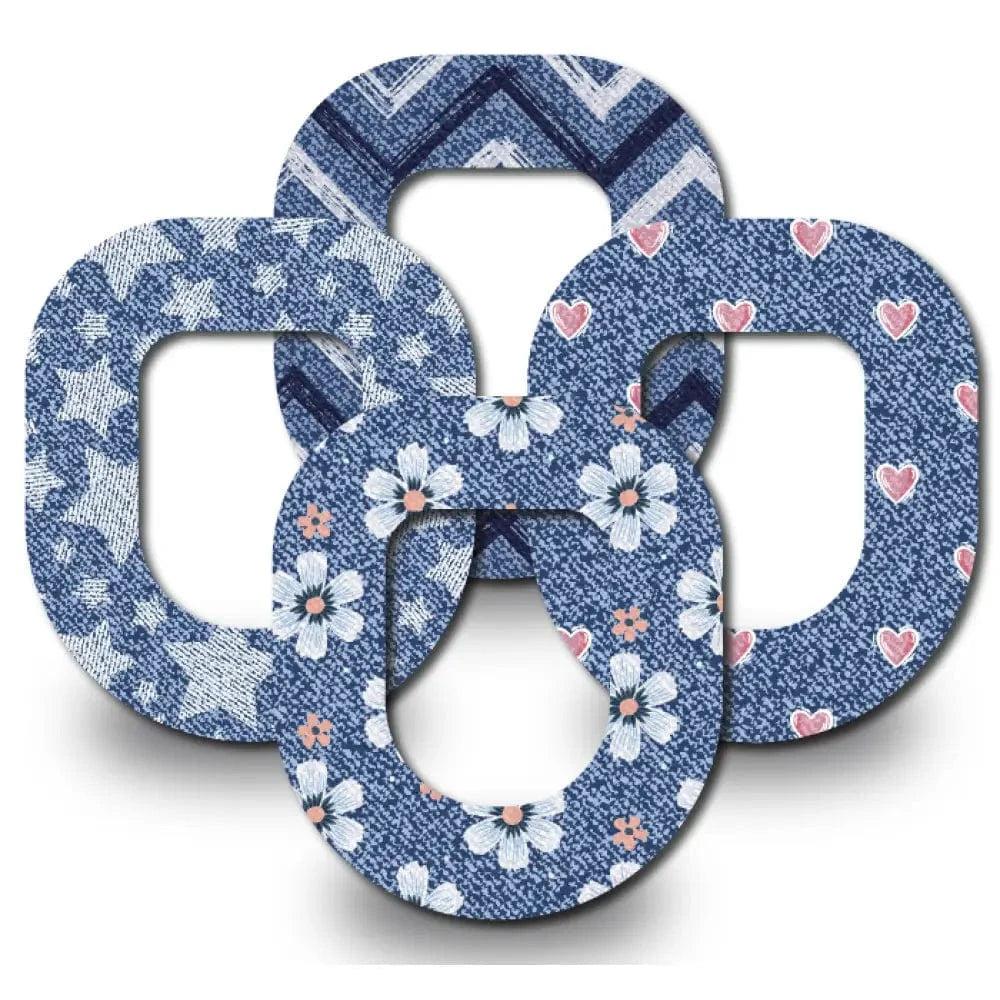 4-Pack (Set of 4 Patches) / Omnipod Denim Variety Pack - Omnipod