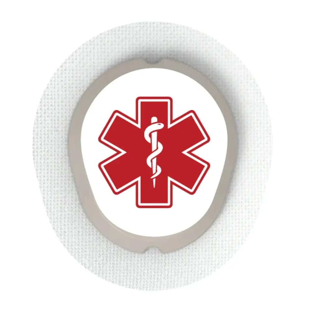 Single Topper / G7 Topper Diabetes Topper in White - Dexcom G7