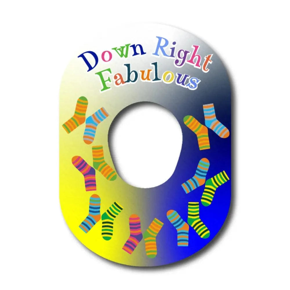 Single Patch / G7 Down Right Fabulous - Dexcom G7 and Stelo