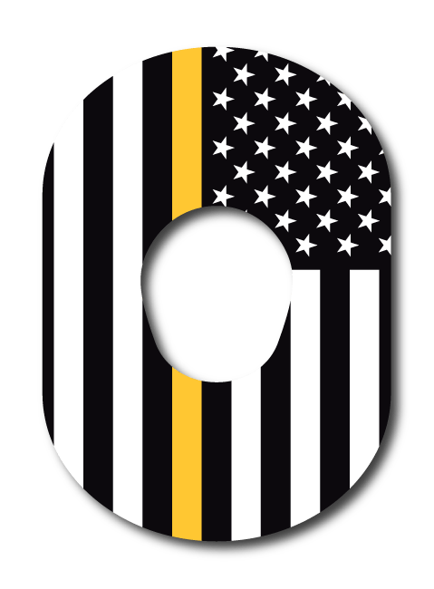 Dispatcher First Responders Flag - Dexcom G7 and Stelo