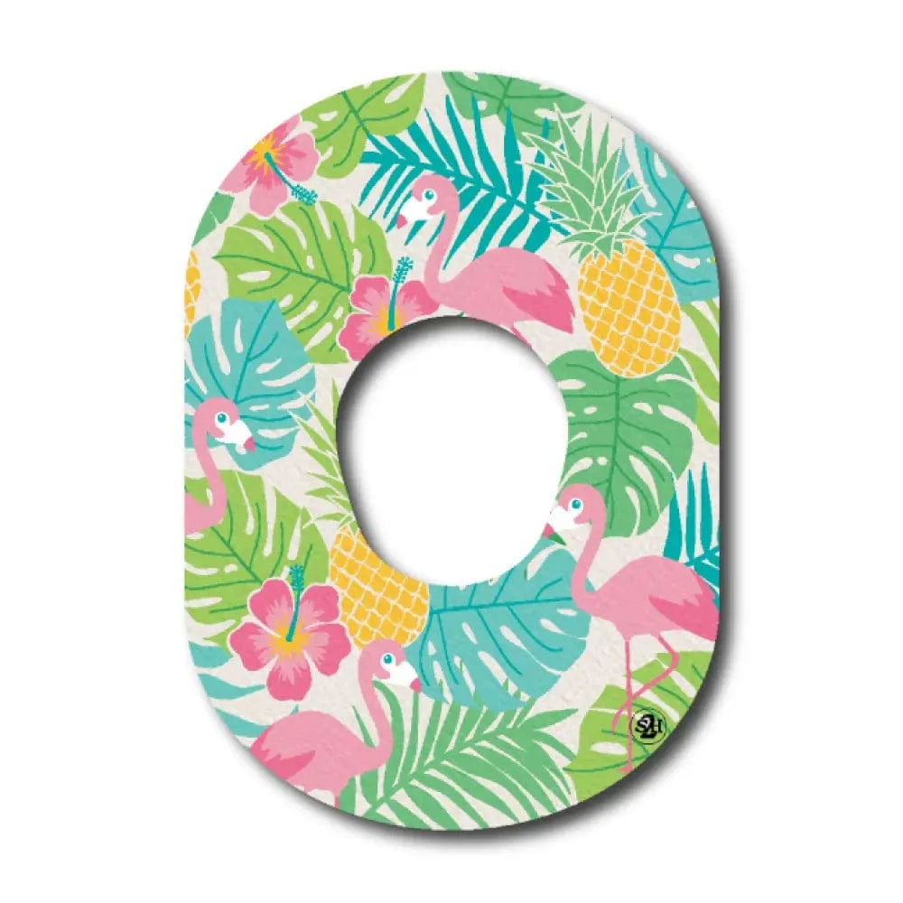 Single Patch / G7 Flamingo and Pineapple - Dexcom G7 and Stelo