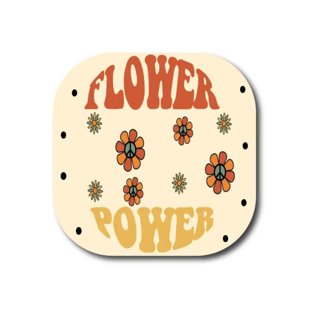 Single Patch / G7 Cover-up Flower Power - Dexcom G7 and Stelo Cover-up