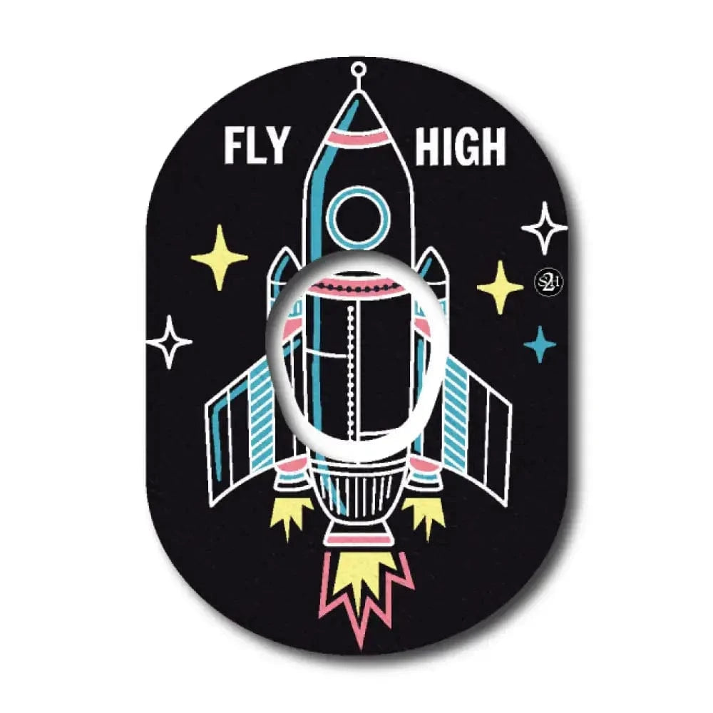 Single Patch / G7 Fly High with Topper - Dexcom G7 and Stelo