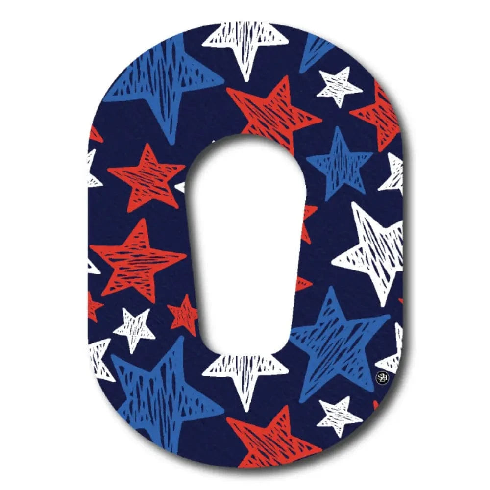 Single Patch / G6 Freedom Stars - Dexcom G6