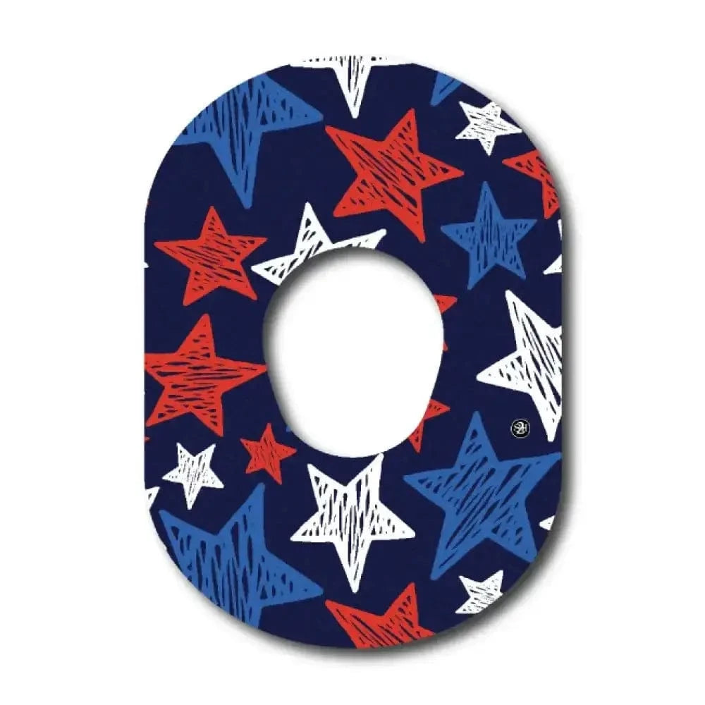 Single Patch / G7 Freedom Stars - Dexcom G7 and Stelo