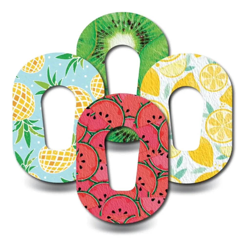 4-Pack (Set of 4 Patches) / G6 Fruits of Summer Variety Pack - Dexcom G6