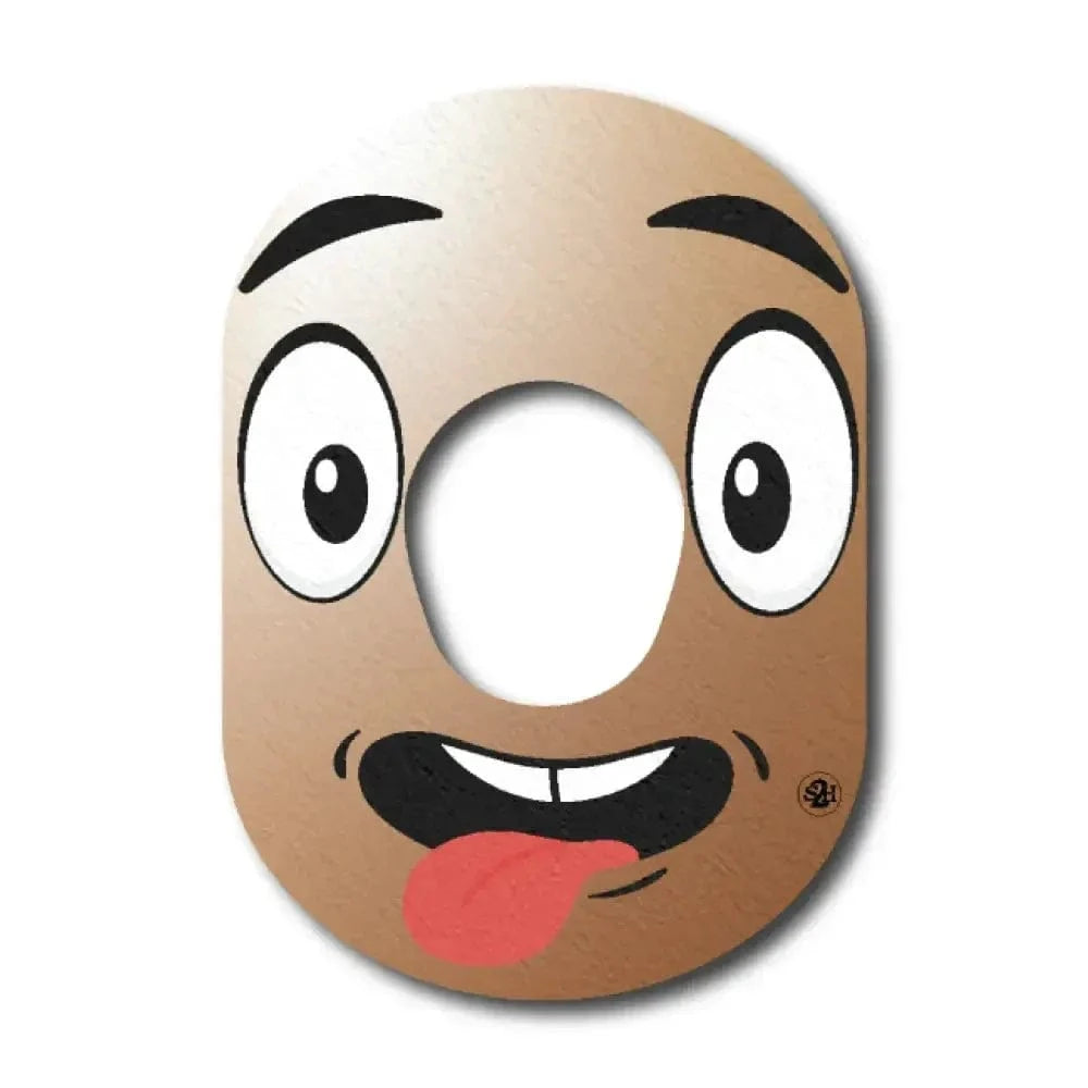 Single Patch / G7 Goofy Face - Dexcom G7 and Stelo