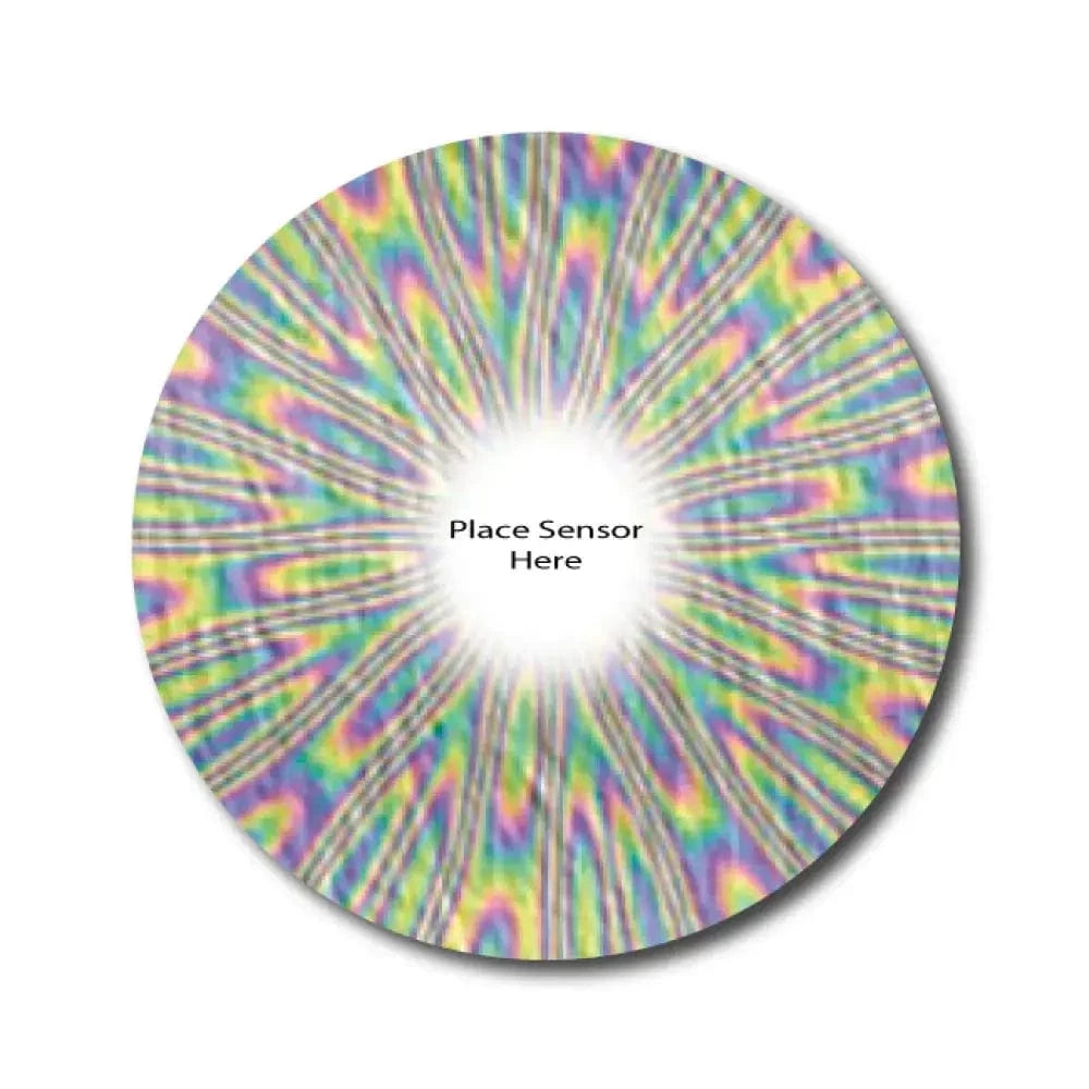 Single Patch / Libre 2 Groovy 70s Underlay Patch for Sensitive Skin - Libre 2 and Lingo