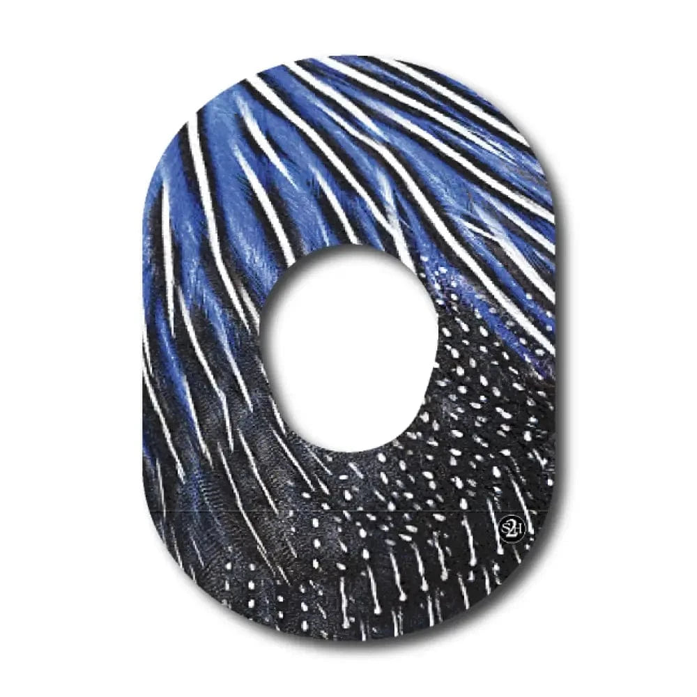 Single Patch / G7 Guinea Feathers - Dexcom G7 and Stelo
