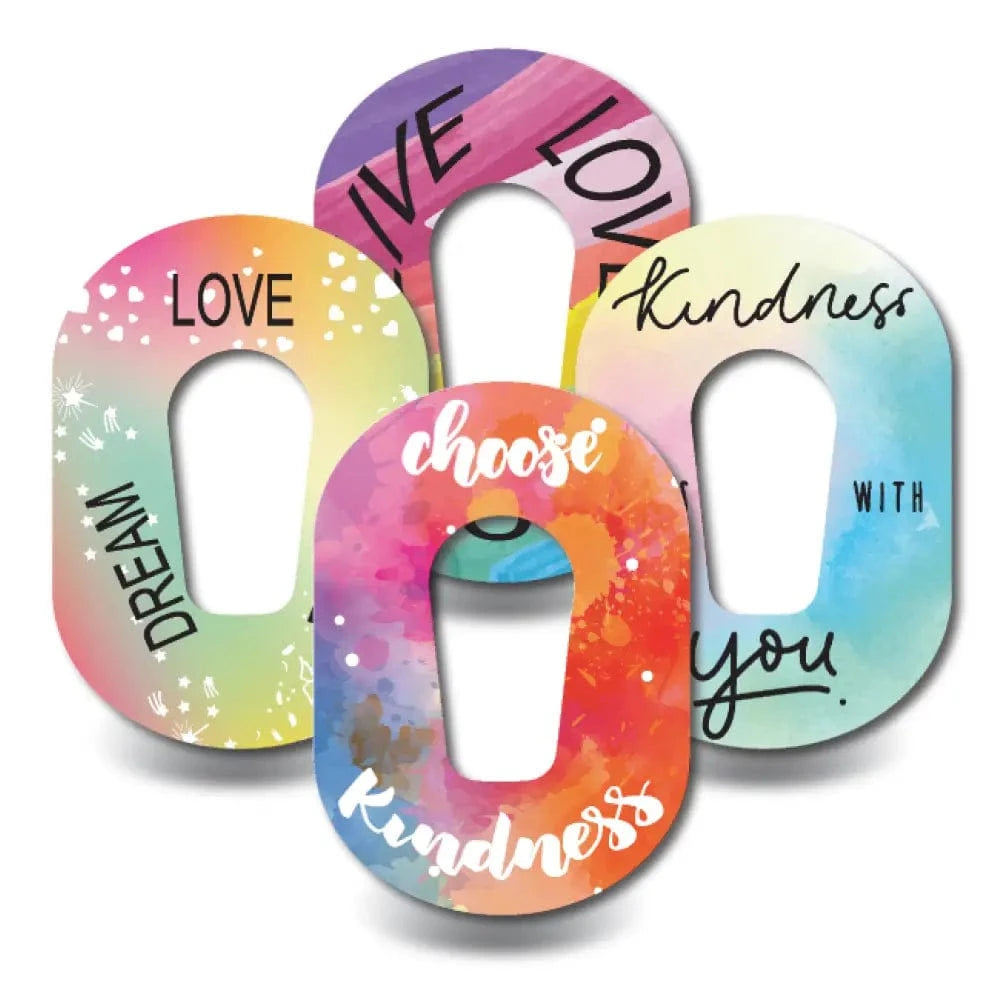 4-Pack (Set of 4 Patches) / G6 Happy Thoughts Variety Pack - Dexcom G6