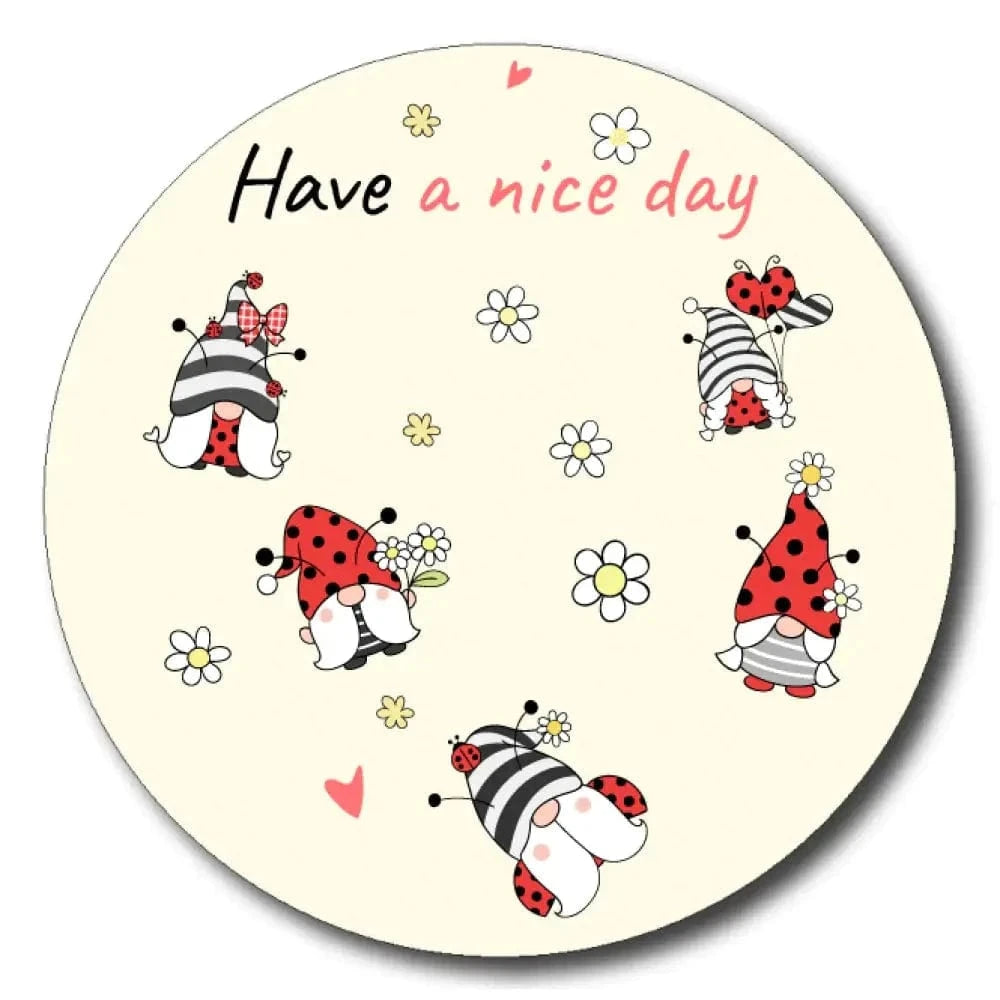 Single Patch / Libre 2 Cover-up Have a Nice Day Gnome - Libre 2 and Lingo Cover-up