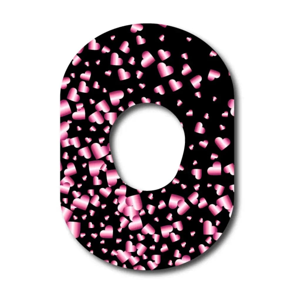 Single Patch / G7 Heart Graffiti - Dexcom G7 and Stelo