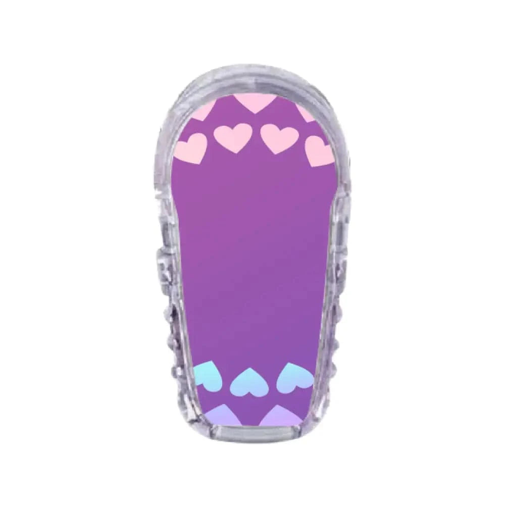 Single Topper / G6 Topper Hearts Around the World - Dexcom G6 Topper