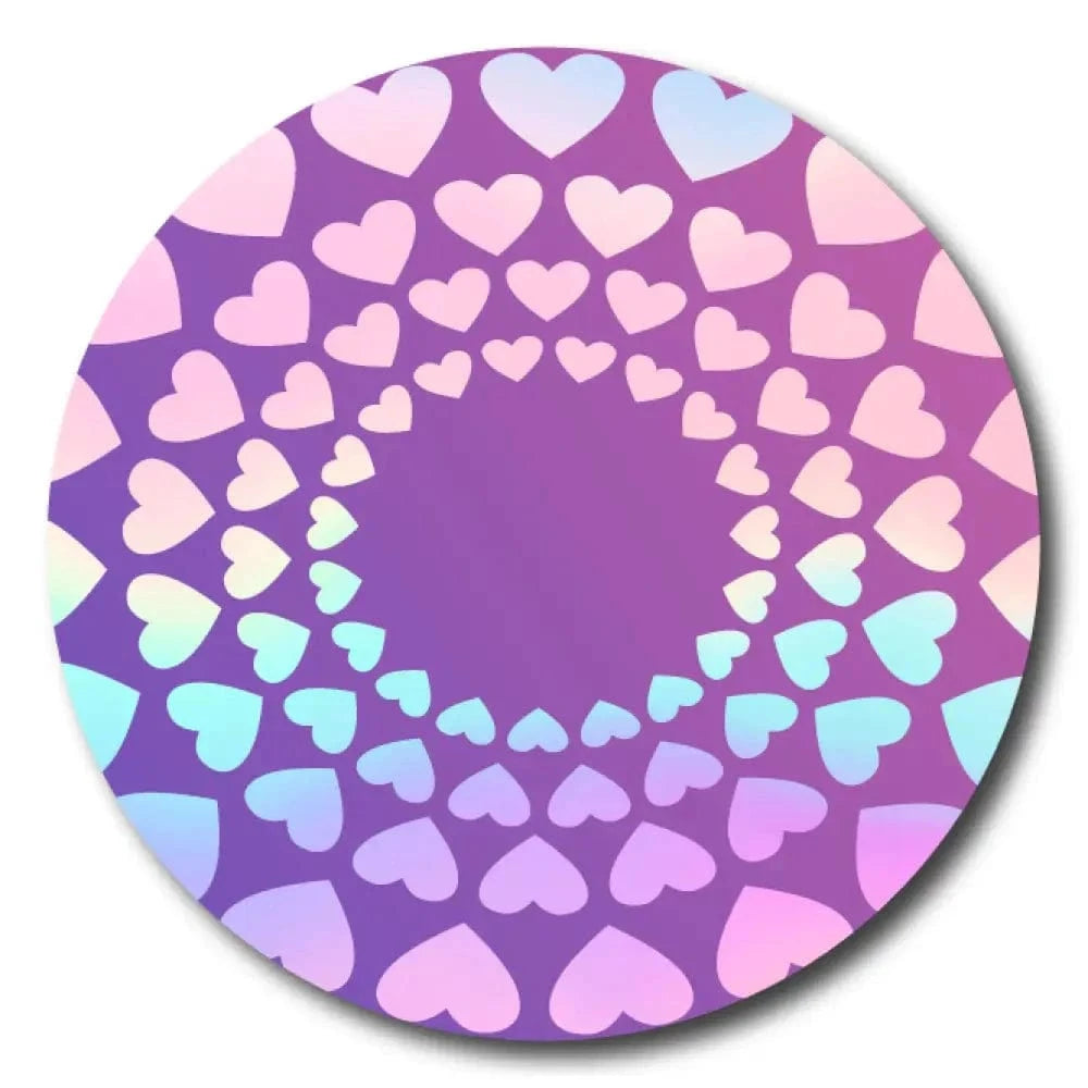 Single Patch / Libre 2 Cover-up Hearts Around the World - Libre 2 and Lingo Cover-up