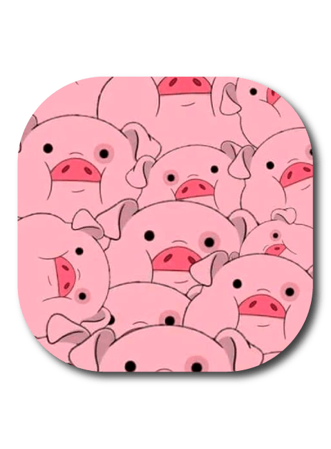 Single Patch / G7 Coverup Hello Piggy - Dexcom G7 and Stelo Cover-up