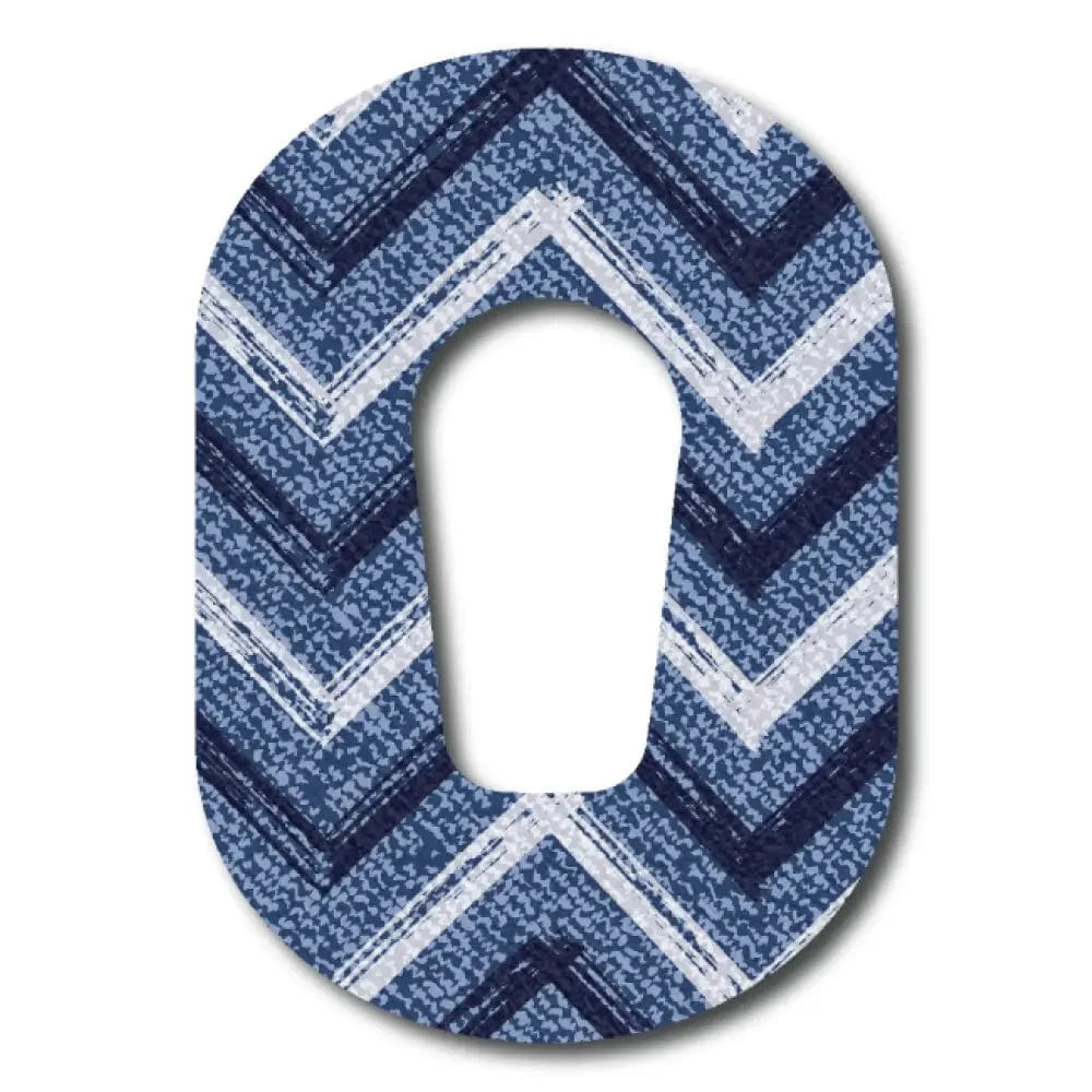 Single Patch / G6 Herringbone Denim - Dexcom G6