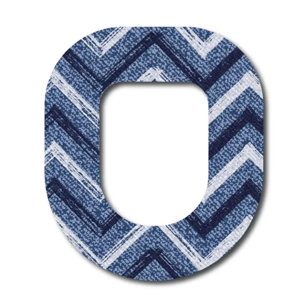 Single Patch / Omnipod Herringbone Denim - Omnipod