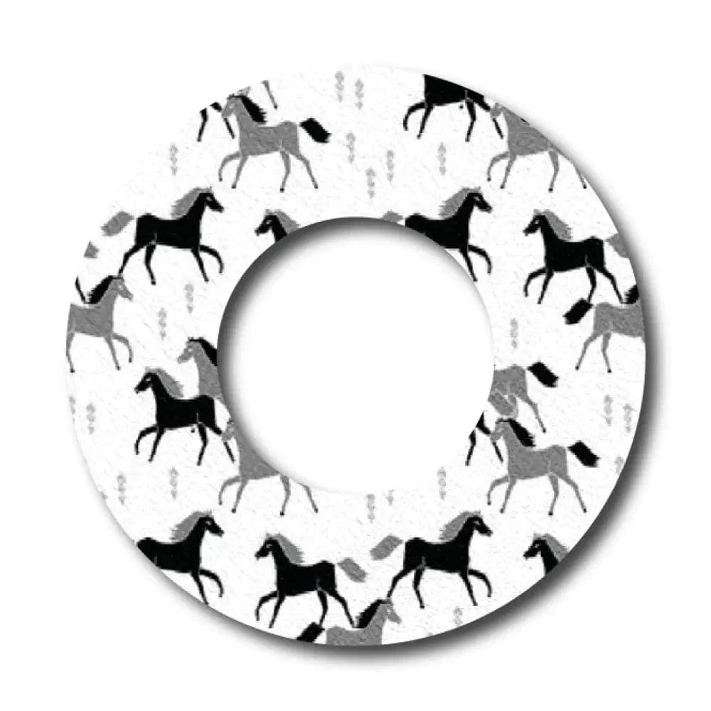 Single Patch / Libre 2 Horse Trot - Libre 2 and Lingo